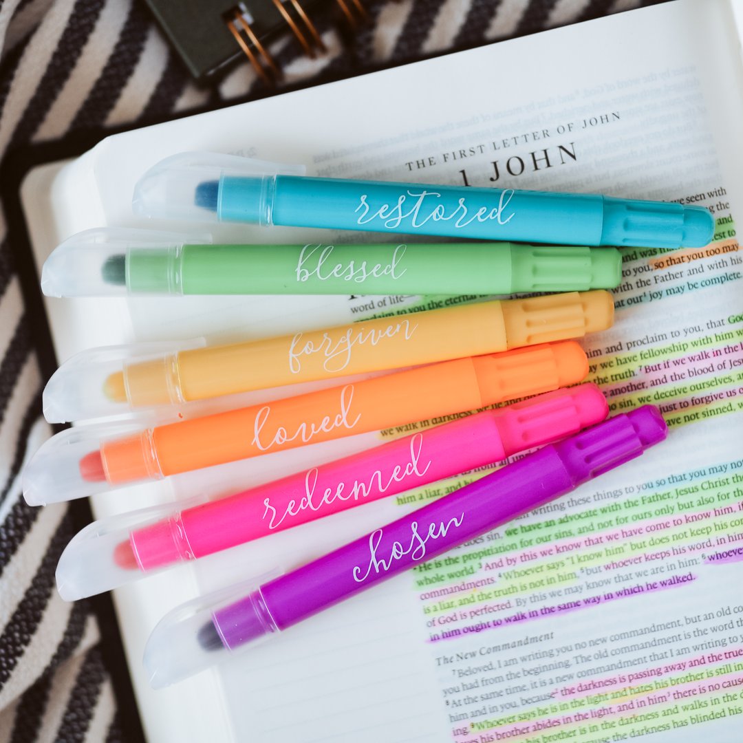 Scented Bible Highlighter Set – Shoppe3130